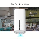 TP-LINK belaidis mar&scaron;rutizatorius Archer NX200, 1800 Mbps, 2.4 GHz, 5 GHz, 1x10/100/1000M LAN/WAN prievadai, 8x5G/LTE antenos
