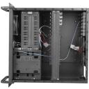 Lanberg rackmount server ATX 450/10 19''/4U SC01-4504-10B, 9 ketta pesa, 2 x USB 2.0, 4U k&otilde;rgus, 7 laiendamise pesa, 0-50&deg;C