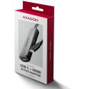 Axagon adapter RVC-HI8KPD USB-C HDMI 8K/60Hz, PD 100W, 1 HDMI, 1 USB-C, 16 cm kaabel
