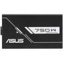 Asus Prime-750G toiteplokk 90YE00U3-B0NA00, 750 W, 100-240 V, aktiivne PFC, 20+4 kontakt ATX, 1 ventilaator, must
