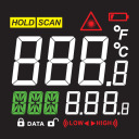 Infrasarkanais termometrs -50C +650°C YT-73201 YATO