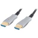 Lanberg HDMI kaabel CA-HDMI-20FB-1000-BK, 100 m, 18 Gbit/s, 4K60Hz tugi, AOC, kuldkontaktid