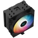 Deepcool protsessori jahuti AG500 BK ARGB R-AG500-BKANMN-G-1, 67.88 CFM, 29.4 dBA, 5 vasksoojus toru, RGB LED