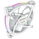 Montech Arvutikorpuse ventilaator AX120PWMWHITE, 120mm, 720-1760RPM, 1.8mmH2O, 27dB, 9 labad, RGB valgustus