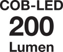 LED pildspalvas lampa, HAZET, 1979-11, USB-C uzlāde, 200 lm, 2.5 h darba laiks, IP65 aizsardzība