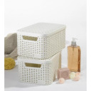 Коробка с крышкой Style S Curver 0803617885 29,1x19,8x14,2см кремовая