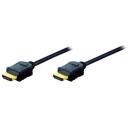 Digitus HDMI augstas ātruma savienojuma kabelis AK-330107-100-S, 10m, 3D pārraide, melns, HDMI - vīrie&scaron;u