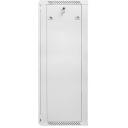 Lanberg Seinale Paigaldatav Rack WF01-6427-10S, 600mm, 27U, 60kg, IP20, klaasuks, 2 ventilaatori pesa, 4 vertikaalset riba