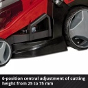 Bezvadu zāles pļāvējs GE-CM 36/43 Li M-Solo, EINHELL, 3413246, 43 cm, 6 augstuma līmeņi, 600 m&sup2; līdz 600 m&sup2; zāliena platībai