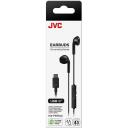 Jvc Austiņas HAF-R17UCB-U, 1.06cm, USB Type-C, IPX2, ūdensizturīgas, binaurālas, in-ear