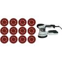 Prime3 Slīpma&scaron;īna TOS21, 350 W, 6000-13000 apgr./min., 125 mm, 3 mm, 12 slīppapīri