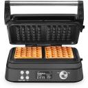 Gastroback Vafeļu panna 42449, 1600W, 2 vafeles, 5 programmas, LCD, atpakaļskaitī&scaron;anas taimeris, nepiedego&scaron;s pārklājums