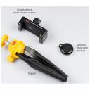 Kodak Kolmjalg KTP001, 21cm, Kollane/Must, Eemaldatav kaugjuhtimispult, Bluetooth l&uuml;liti