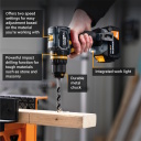 Bezvadu 18 V bezsuku kombinētais urbj-skrūvgrieznis 70 Nm bez akumulatora un lādētāja 7065247 Batavia