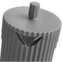 Resto French Press 90535, 1 L, pelēka, borosilikāta stikls, nerūsējo&scaron;ā tērauda filtrs, plastmasas vāks, ergonomiska rokturis