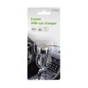 Gembird Auto laadija EG-U2C2A-CAR-02, 2xUSB, 12-24V, 2.1A, must