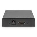 Digitus HDMI jagaja DS-46304, 4K, 1 x HDMI, 2 x HDMI, 135 g, must