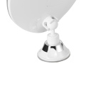 Super patogus LED makiažo veidrodis su stalo stovu ir sieniniu tvirtinimu 20 cm su 2×AAA maitinimu Baltas AD2168 Adler