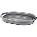 Russell Hobbs Kokkuvolditav pesukorv LA053879GRYF1EU7, 27L, 62.5cm, 45cm, 28cm, plastmass, must/hall