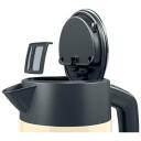 Bosch Veekeetja TWK4P437, 2400 W, 1.7 L, roostevaba teras, beež, automaatne v&auml;ljal&uuml;litus, veetaseme indikaator