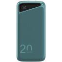 Navitel PWR20 MX Green PWR20 MX Green, 20000mAh, 3.7V, 74Wh, 2xUSB-A, kahepoolsed USB-C, mikro-USB