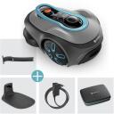 Gardena robotni muruniiduk smart SILENO free 19923-20, 1200m&sup2;, Li-Ion aku, Bluetooth, WLAN, 2x3 tera, 30% kallak
