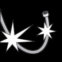 Dušas šļūtene 2.0m, FALA, 75655, PVC, sudraba krāsa, elastīga, G1/2" savienojums