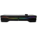 Media-Tech Звуковая панель MT3175, 8W, 180Hz-20000Hz, Bluetooth, RGB подсветка, 2.0 система