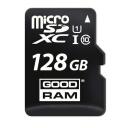 Goodram atmiņas karte microSDHC M1AA-1280R12, 128 GB, 100 Mb/s, 10 Mb/s, UHS 1, magnētisma dro&scaron;s, triecienizturīgs