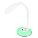 Esperanza galda lampi ELD102, 3 W, LED, 16 spuldzes, balta, moderns, akumulators, USB, krāsu maiņa