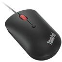 Lenovo ThinkPad USB-C juhtmega kompaktne hiir 4Y51D20850, 2400 DPI, 4 nuppu, USB-C, sinine optiline sensor, kahepoolne disain