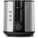Philips Тостер HD2650/90 Viva Collection, 950 W, 2 слота, Металл, Нержавеющая сталь, 8 уровней поджаривания, Функция разморозки