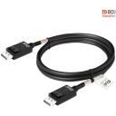 Club3D кабель DisplayPort CAC-1091 1.2м, 2.1, 80 Гбит/с, 4320p, 360 Гц, 10328 x 7760, прямой разъем, сертифицирован VESA