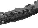 Taktiskais saliekamais nazis 200/85mm ar somiņu, BLACK SURVIVAL SERIES, G01891, nerūsējošais tērauds, viegls un kompakts