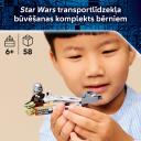 Lego Konstruktors 75436, 58 gab., 2 figūras, blaster pistole, digitālās instrukcijas