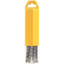 Dewalt SDS-plus grąžtas DT9815-QZ 6 mm, 160 mm, 100 mm, 10 vnt., Karbido grūdai, 2 pjūklai, Patvarus korpusas