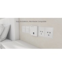 Ruijie RG-RAP1261 | Reyee Wi-Fi 6 AX3000 Bezvadu Piekļuves Punkts — 2976 Mbps, 2× Gigabit Ethernet Porti, Bez PoE, Baltā Krāsā