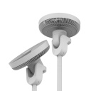 Portable rechargeable fan 33 cm 22 W 12 speeds oscillation timer with LED display and remote control EnergySilence 2600 Sunflower Portable 8243 Cecotec