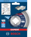 X-LOCK dimanta disks Hard Ceramic 115x22,23, Mazām leņķa slīpma&scaron;īnām EXPERT HARD CERAMIC DIMANTA GRIEZĒJDISKS, 2608900657, BOSCH
