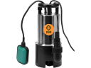 Panardinamas vandens siurblys purvinam vandeniui 1100W INOX; 79792 FLO