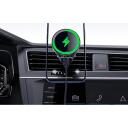 Baseus MagPro automobilių telefono laikiklis C40164100121-01, 15W, juodas, ABS, PC, 360&deg; sukimas, Qi2 įkrovimas