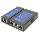 Digitus v&otilde;rgu tester DN-14001-2, 300g, CAT5, CAT5e, CAT6, CAT6a, l&ouml;&ouml;gikindel, veekindel, LED indikaatorid