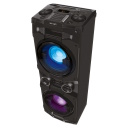 Super šventinis Party Box su Karaoke Naujųjų metų vakarėliams 500W Bluetooth FM USB LED ekranas AC maitinimas juodas PS-1500 SV-022020 Sven