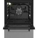 Beko FSM52332DXDT plīts, 600mm, 850mm, 4 zonas, 60L, elektriskā, gāzes, 8 funkcijas, pa&scaron;attīrī&scaron;anās, 3D cep&scaron;ana
