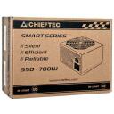 Chieftec Toiteplokk GPS-650A8, 650W, 220-240V, 47-63Hz, 80 PLUS Bronze, aktiivne jahutus, 1 ventilaator
