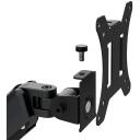Maclean monitori kinnitus, gaasivedru, 43.2-81.3cm, 2-10kg, must, MC-135, 1 k&auml;si, teras, 75x75mm, 100x100mm