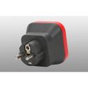 Uni-T elektripistiku tester UT07A-EU, 230 V, <18 mA, 50 Hz ~ 60 Hz, maapinnaga, &otilde;ige &uuml;henduse indikaator, neutraalne juht tr&uuml;kis