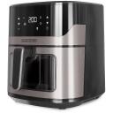 Black Decker fritēze BXAF6500E ES9730070B, 6.5L, 1600W, 8 režīmi, digitālais displejs, nerūsējo&scaron;ā tērauda korpuss