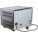 Esperanza Mini cepe&scaron;krāsns EKO008N, 20 l, 1280 W, 220-240 V, 0-60 min, melna, divkār&scaron;as stikla durvis, 0,9 m vads