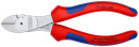 Augstas Leverage Diagonālie Griezēji, KNIPEX, 74 05 160, grie&scaron;anas jauda līdz &Oslash; 3.4 mm, precizitāte un izturība
